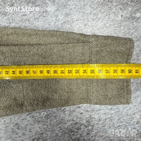 Мъжка риза Samsøe Samsøe Liam NF – Dark Olive Melange – Размер M, снимка 6 - Ризи - 53343135