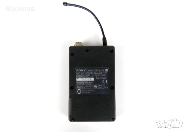 Трансмитер Sony WRT-822A + Микрофон Sony ECM-310BC , снимка 4 - Микрофони - 41309718