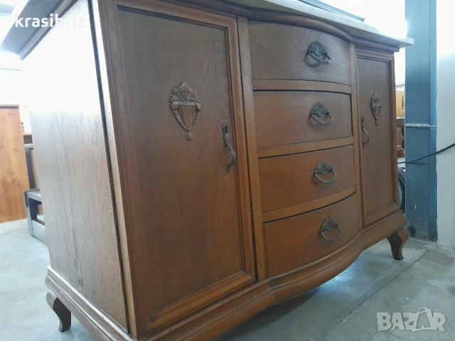 Скрин с мраморна плоча внос Германия , снимка 13 - Шкафове - 35999024