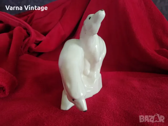 Колекционерска порцеланова фигурка Полярни мечки., снимка 2 - Антикварни и старинни предмети - 49927285