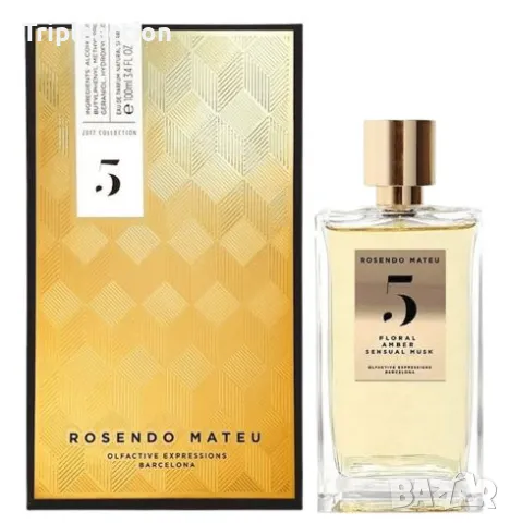 Отливка 10мл от Rosendo Mateu Nº 5 Floral, Amber, Sensual Musk