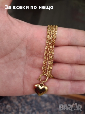 Колие От Медицинска Стомана Сърце Код SV-39