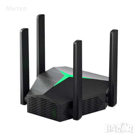 Wi-Fi удължител, AC1200 двулентов, 1167Mbps, 4 антени, черен, 174x30x111mm, снимка 7 - Рутери - 52839477