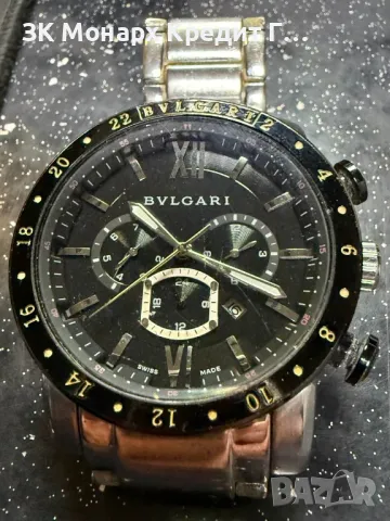 Часовник BVLGARI 2/леки драскотини по стъклото/