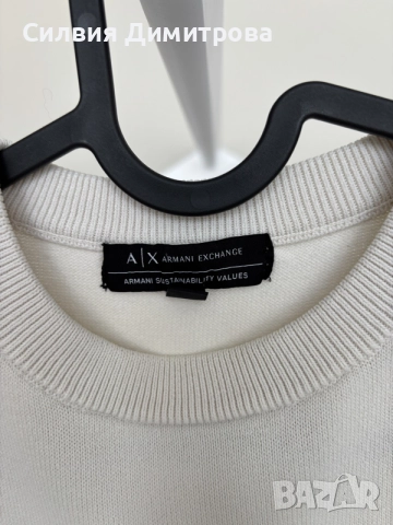 Плетен потник Armani Exchange, снимка 2 - Потници - 55720715