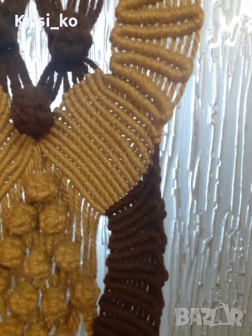 Вълнено пано макраме., снимка 5 - Декорация за дома - 35679658