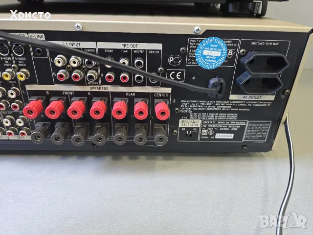 🔊🌈 Sony STR-DA50ES + DVP-S7700 🌈🔊, снимка 9 - Ресийвъри, усилватели, смесителни пултове - 56119213