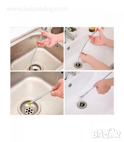 ПРУЖИНЕН УРЕД С ДЪЛЖИНА 1.6 МЕТРА, ЗА ОТПУШВАНЕ НА КАНАЛИ - КОД 3216, снимка 8 - Други инструменти - 33886559