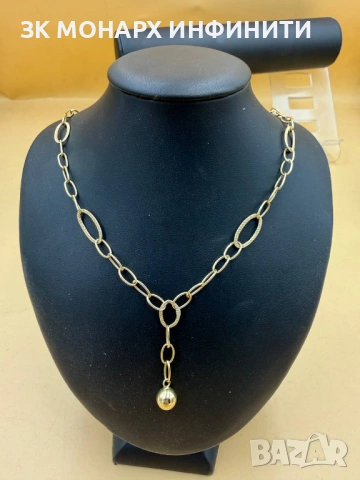 Златен ланец /585/, снимка 2 - Колиета, медальони, синджири - 53405433