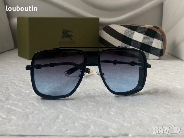 Burberry мъжки слънчеви очила маска, снимка 4 - Слънчеви и диоптрични очила - 39012553