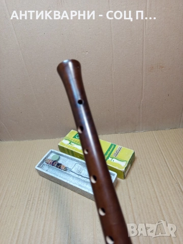 Стара Немска Музикална Флейта. НОМЕР 688., снимка 9 - Антикварни и старинни предмети - 53406931