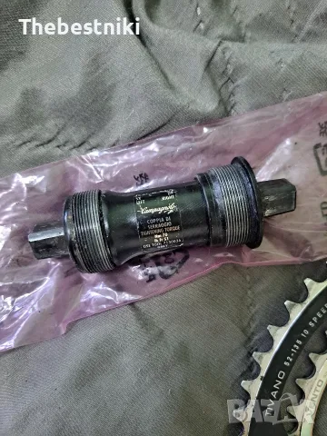 Курбели Campagnolo Centaur 172.5 mm + Campagnolo средно движение, снимка 3 - Части за велосипеди - 55740372
