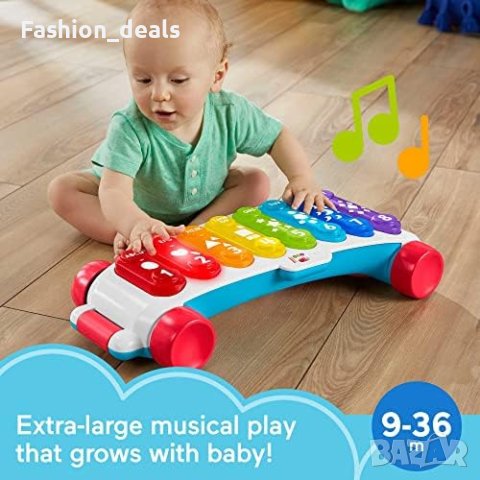 Нова Музикална обучаваща играчка бебета и малки деца Fisher-Price HPY98, снимка 3 - Музикални играчки - 41901968