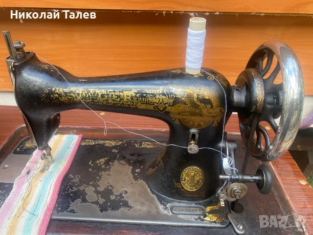 Продавам ретро шевна машина Сингер, снимка 2 - Антикварни и старинни предмети - 56350845