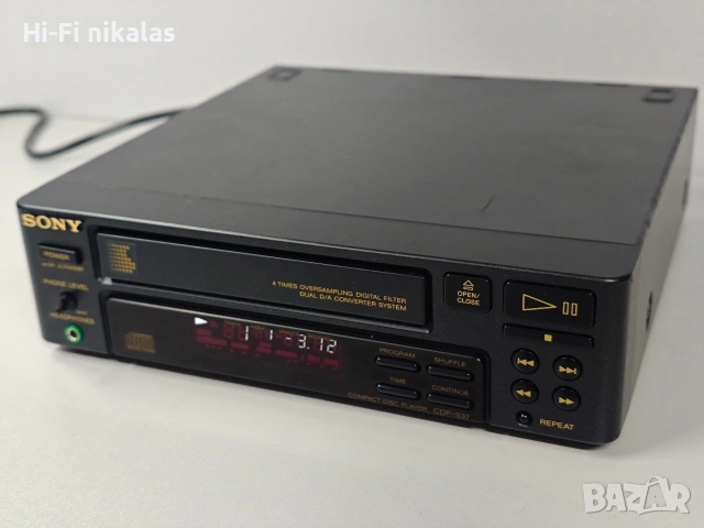 компакт диск CD player SONY CDP-S 37, снимка 2 - Аудиосистеми - 53518059