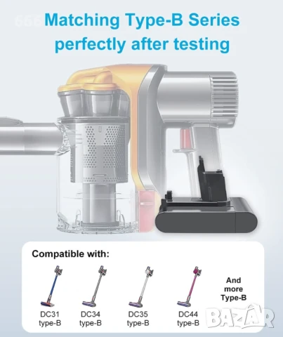 Батерия за прахосмукачка DYSON DC34, снимка 3 - Друга електроника - 50986203