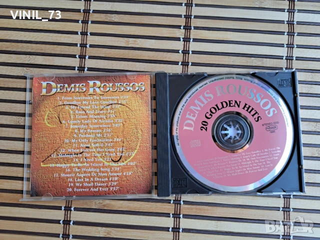 Demis Roussos – 20 Golden Hits, снимка 2 - CD дискове - 50601901