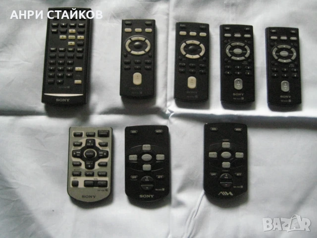 Дистанционни за авто CD Sony и други.