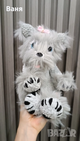 Ръчно плетено Йорки, снимка 15 - Декорация за дома - 50581173