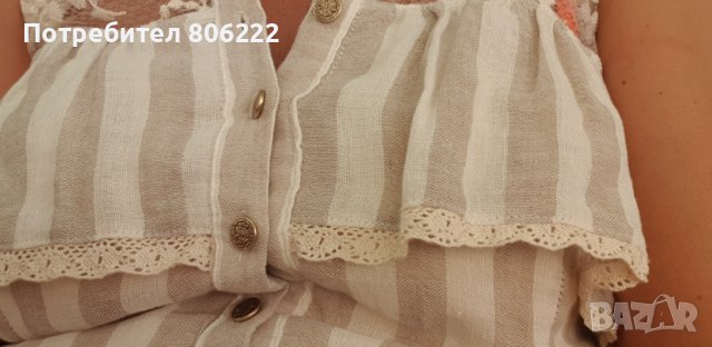 Vivel рокля лен Вивел, снимка 5 - Рокли - 41841121