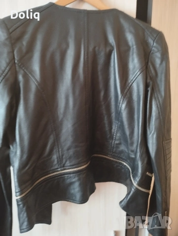 Дамско яке от естествена кожа Max, снимка 2 - Якета - 53150206