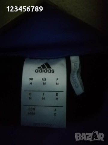 Adidas Condivo 16 оригинално ново горнище спортна тренировъчна блуза Адидас тъмносин, снимка 7 - Спортни дрехи, екипи - 53271069