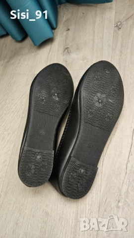 Чисто нови балеринки, снимка 3 - Дамски ежедневни обувки - 52936485