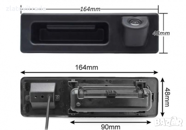 КАМЕРА ЗА задно виждане ЗА BMW F30,F10,F11,F48,F25, снимка 3 - Навигация за кола - 36283297