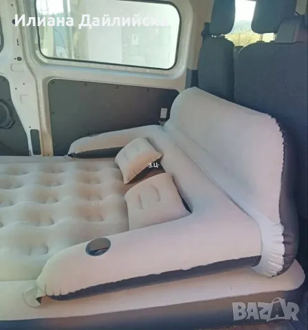 Надуваемо легло Queen Size с облегалка и възглавници – Луксозен комфорт за дом, къмпинг и гости., снимка 5 - Надуваеми легла - 56090691