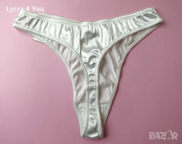 S/M нова с етикет прашка от еластичен сатен, снимка 2 - Бельо - 48093521