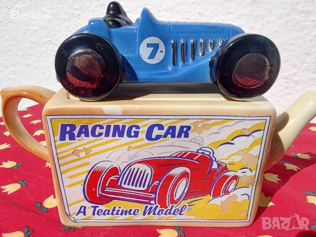 Винтидж чайник играчка състезателна кола, снимка 6 - Колекции - 53845101