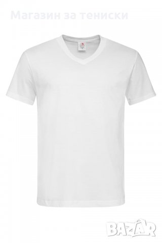 Мъжки тениски с остро деколте, снимка 12 - Тениски - 34394106