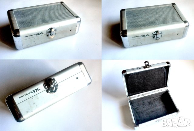 Алуминиев кутия метален твърд защитен калъф за Nintendo DS lite, снимка 2 - Nintendo конзоли - 40846781