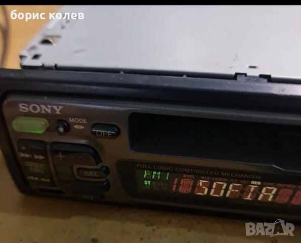 Авто радио/касетофон Сони
