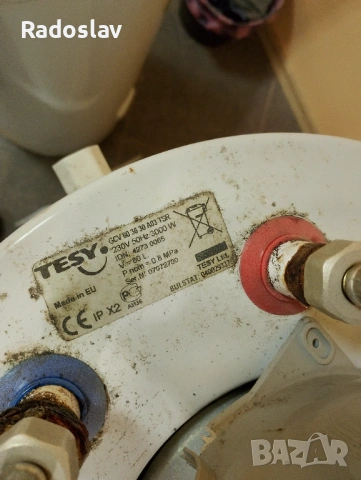 80 литра бойлер Tesy, снимка 3 - Бойлери - 53159980