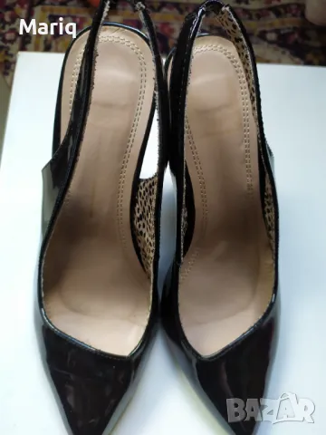 Лачени сандали 37 номер , снимка 3 - Сандали - 50328568