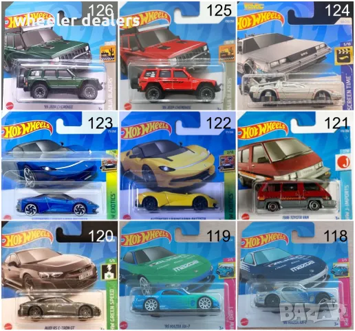 Метални колички Hot Wheels Хот Уиилс в мащаб 1:64 От различни години 1, снимка 11 - Колекции - 29076230