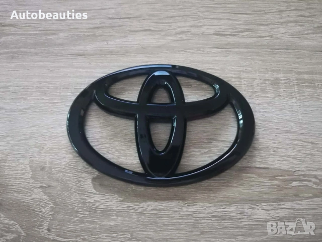 черна емблема за Toyota 15 cm, снимка 3 - Аксесоари и консумативи - 53495022