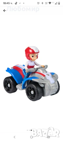 Комплект фигурка и превозно средство Paw Patrol, Ryder, снимка 7 - Други - 53417865