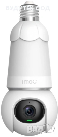 Imou Bulb Cam 5MP – Камера + Крушка 2-в-1, Full Color Night Vision , снимка 3 - IP камери - 53292539