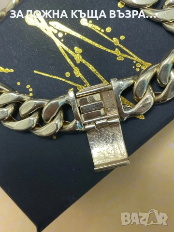 Златна Гривна - 14 Карата, снимка 3 - Гривни - 52833346