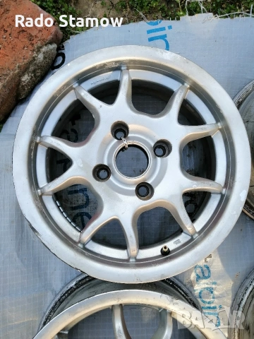 Алуминиеви джанти 14 цола, снимка 5 - Гуми и джанти - 53845937