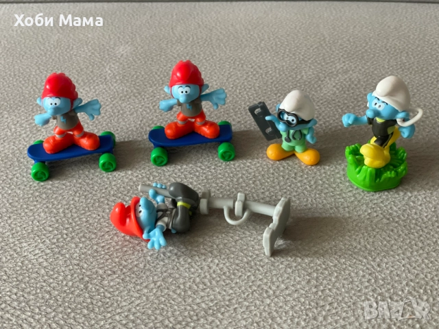 Kinder Surprise Серия Смърфовете в града, 2018, снимка 3 - Фигурки - 51834382
