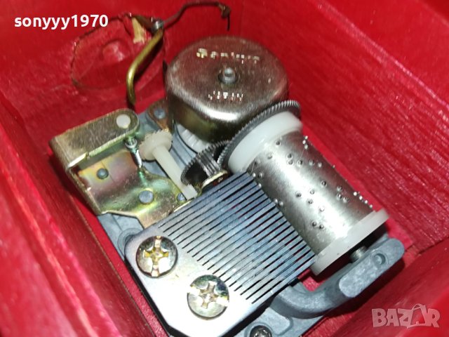 JAPAN-ДЪРВЕНА МУЗИКАЛНА КУТИЯ 0309231100, снимка 9 - Антикварни и старинни предмети - 42062210