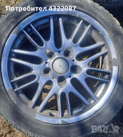 Гуми с джанти 17” БМВ / BMW E46 2.0 D 136к.с., снимка 3 - Гуми и джанти - 51897198