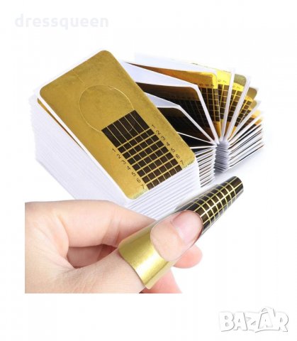 3178 Изграждащи форми за маникюр, еднократни 500 броя, снимка 4 - Продукти за маникюр - 34236700