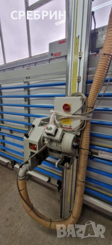 Само по заявка вертикален циркуляр с размери 4000/1900  мм в топ състояние диск 300 мм,, снимка 3 - Други машини и части - 53642553