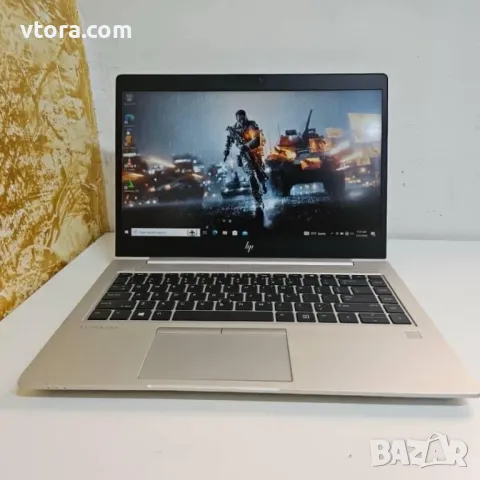 Лаптоп HP EliteBook 745 G5 AMD Ryzen 5 PRO 2500U 2.0GHz; 8GB DDR4; 256GB M.2 NVMe SSD; 14" IPS FullH