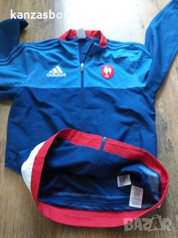 adidas Mens Presentation Jacket France - страхотно мъжко горнище КАТО НОВО, снимка 7 - Спортни дрехи, екипи - 35721350