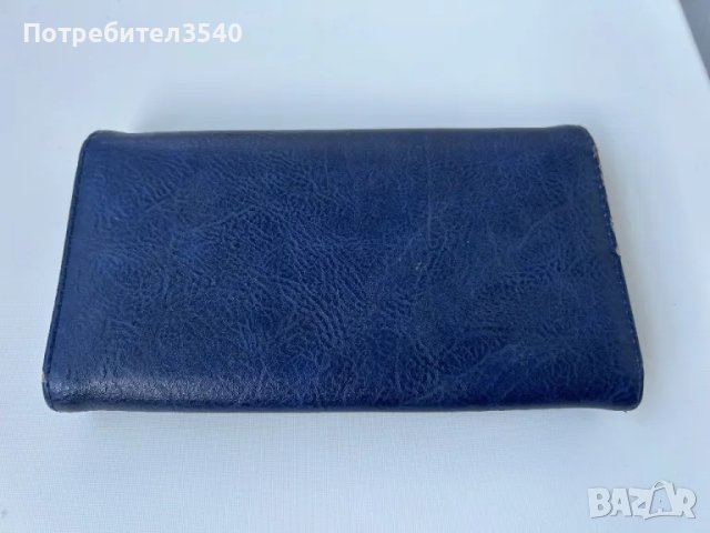 Синьо дамско портмоне, снимка 3 - Портфейли, портмонета - 47266153